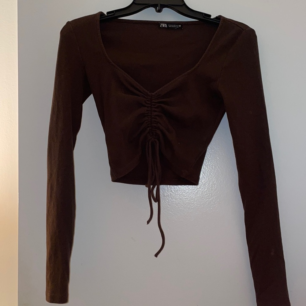 Brown Zara Long sleeve